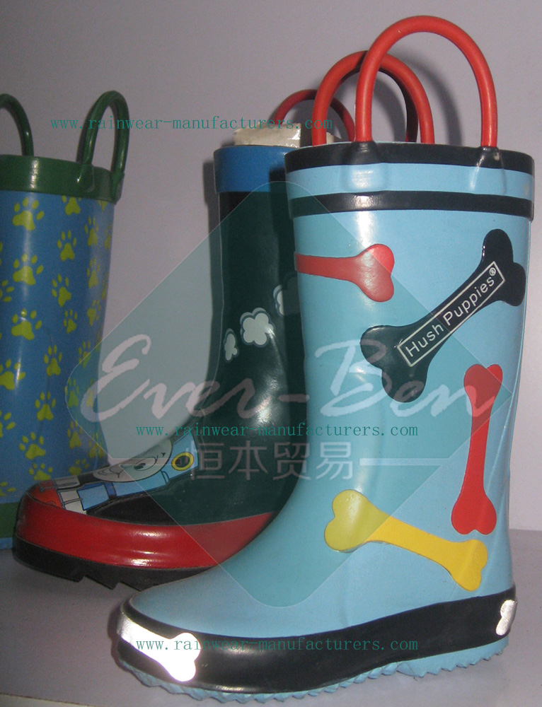 Rubber 003 - Rubber kids rain boots producer
